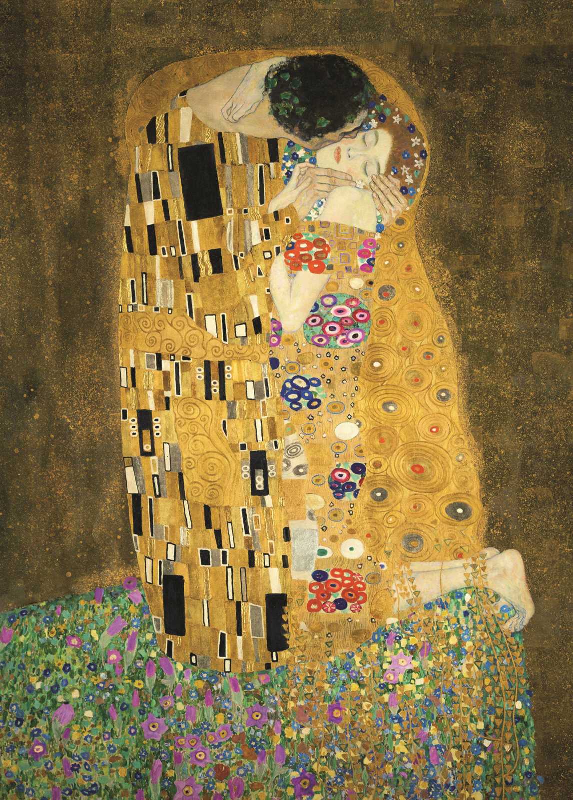 The Kiss - Gustav Klimt - Greetings Card by Gustav Klimt