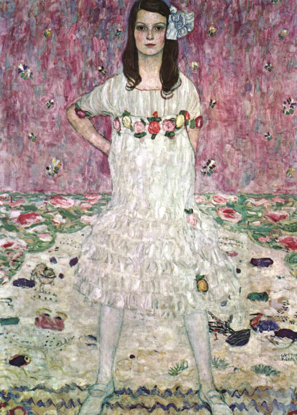 Mada Primavesi - Gustav Klimt - Greetings Card by Gustav Klimt