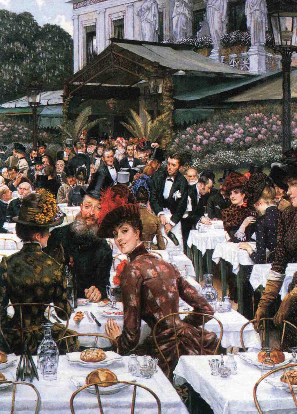 The Artist's Ladies - James Tissot - Greetings Card by James Tissot