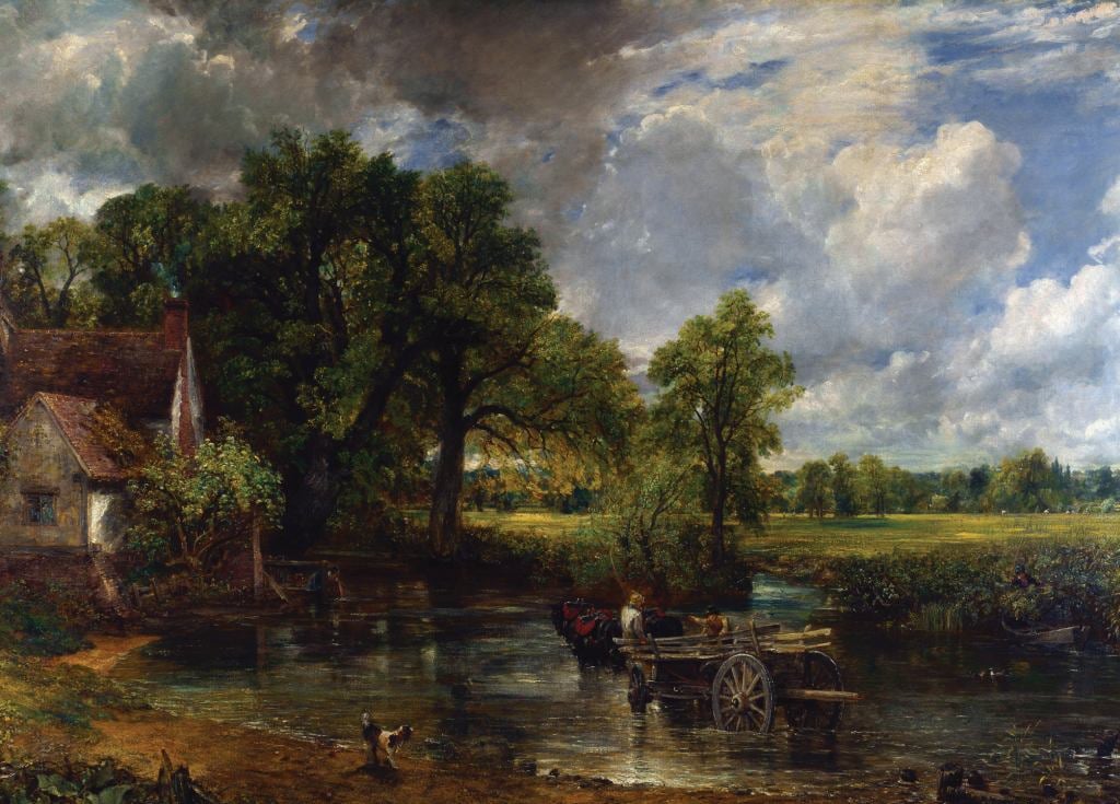 The Hay Wain - John Constable - Greetings Card by John Constable