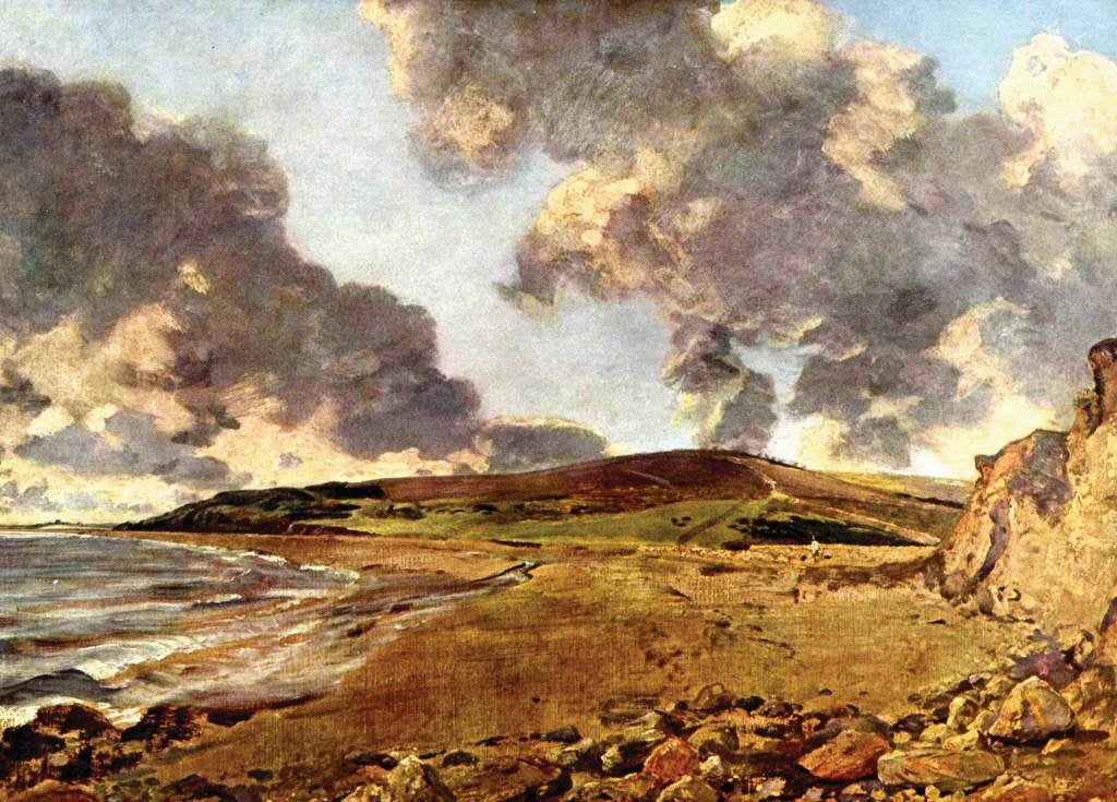 Weymouth Bay: Bowleaze Cove and Jordon Hill - John Constable - Greetings Card by John Constable