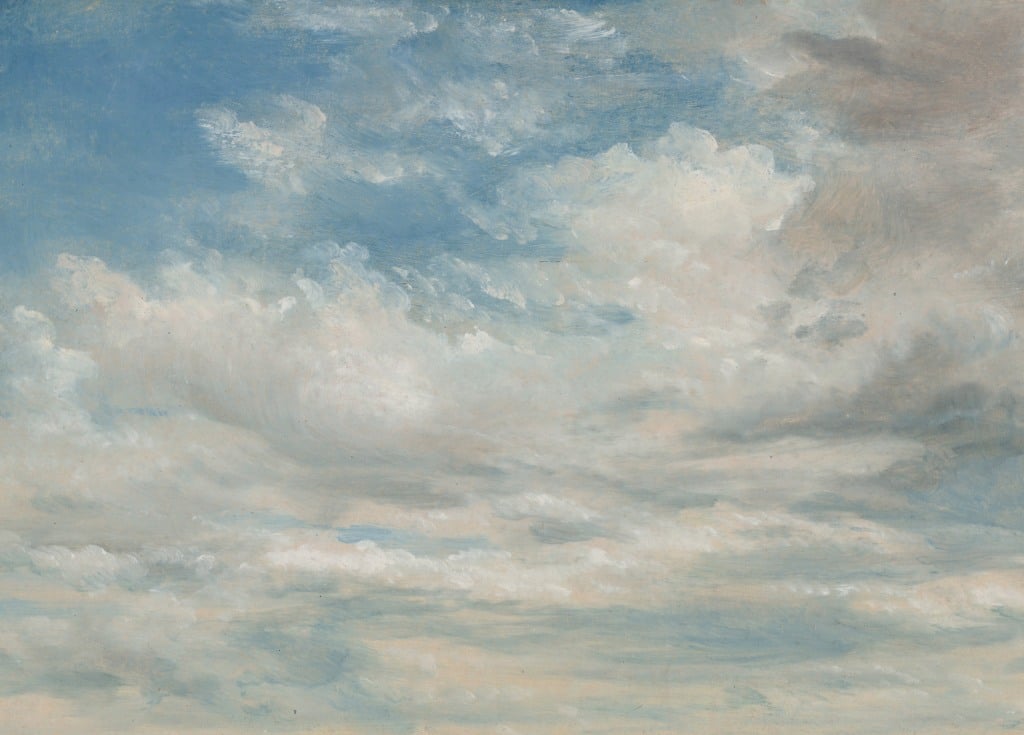 Clouds - John Constable - Greetings Card by John Constable