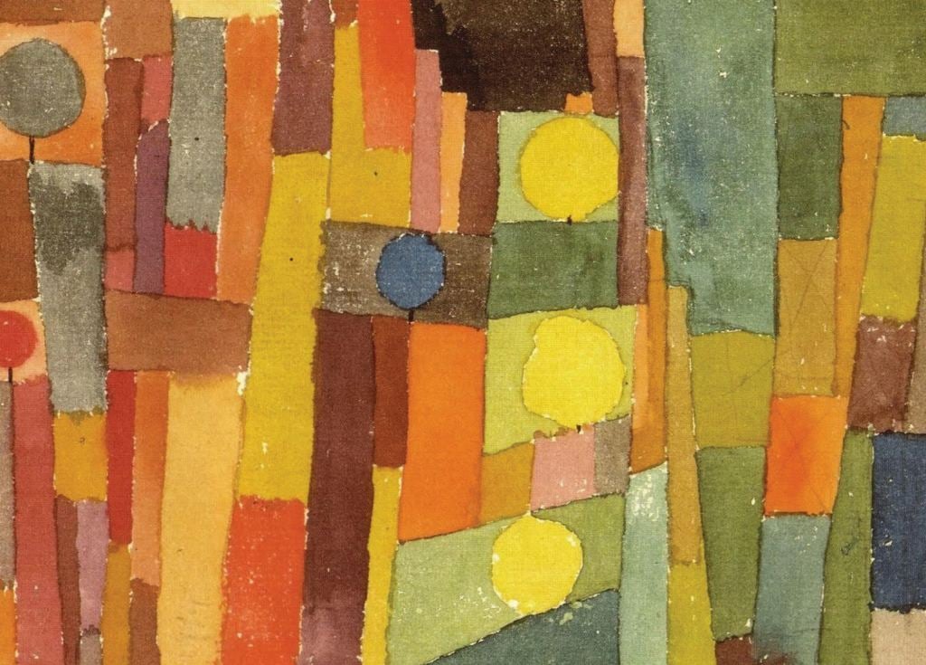 In the Style of Kairouan - Paul Klee - Greetings Card by Paul Klee