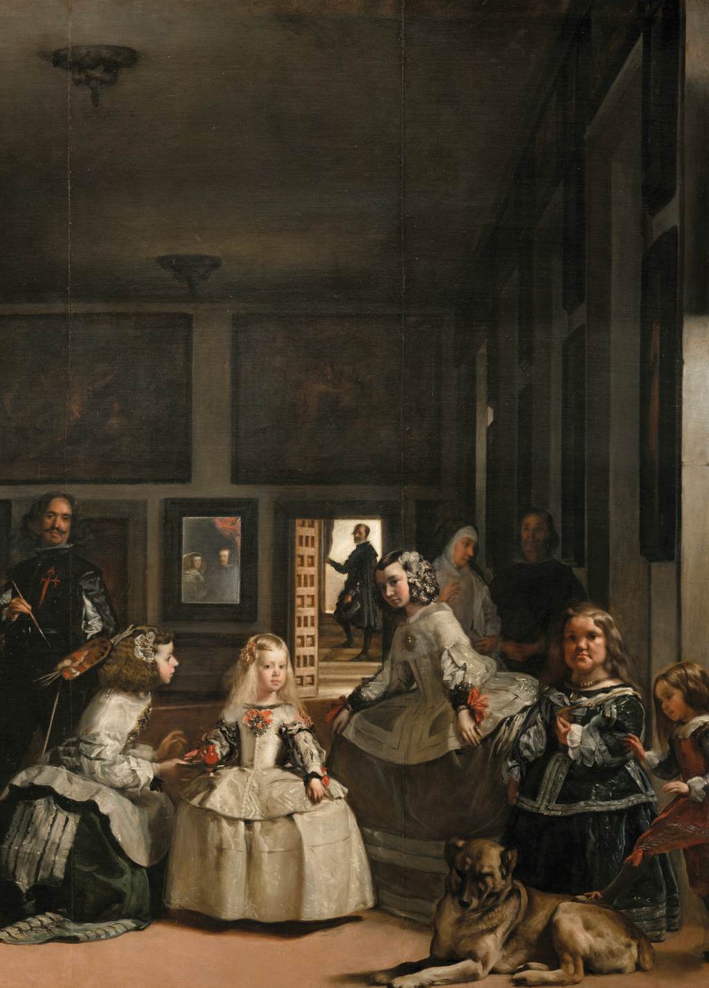 Las Meninas - Diego Velázquez - Greetings Card by Diego Velázquez