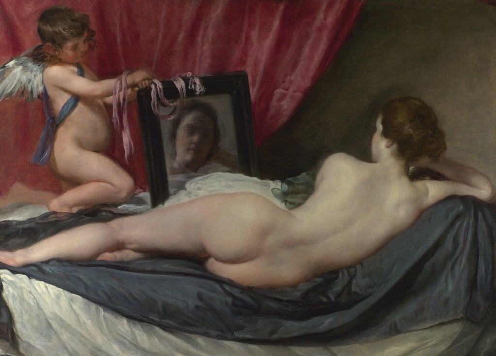 The Rokeby Venus - Diego Velázquez - Greetings Card by Diego Velázquez