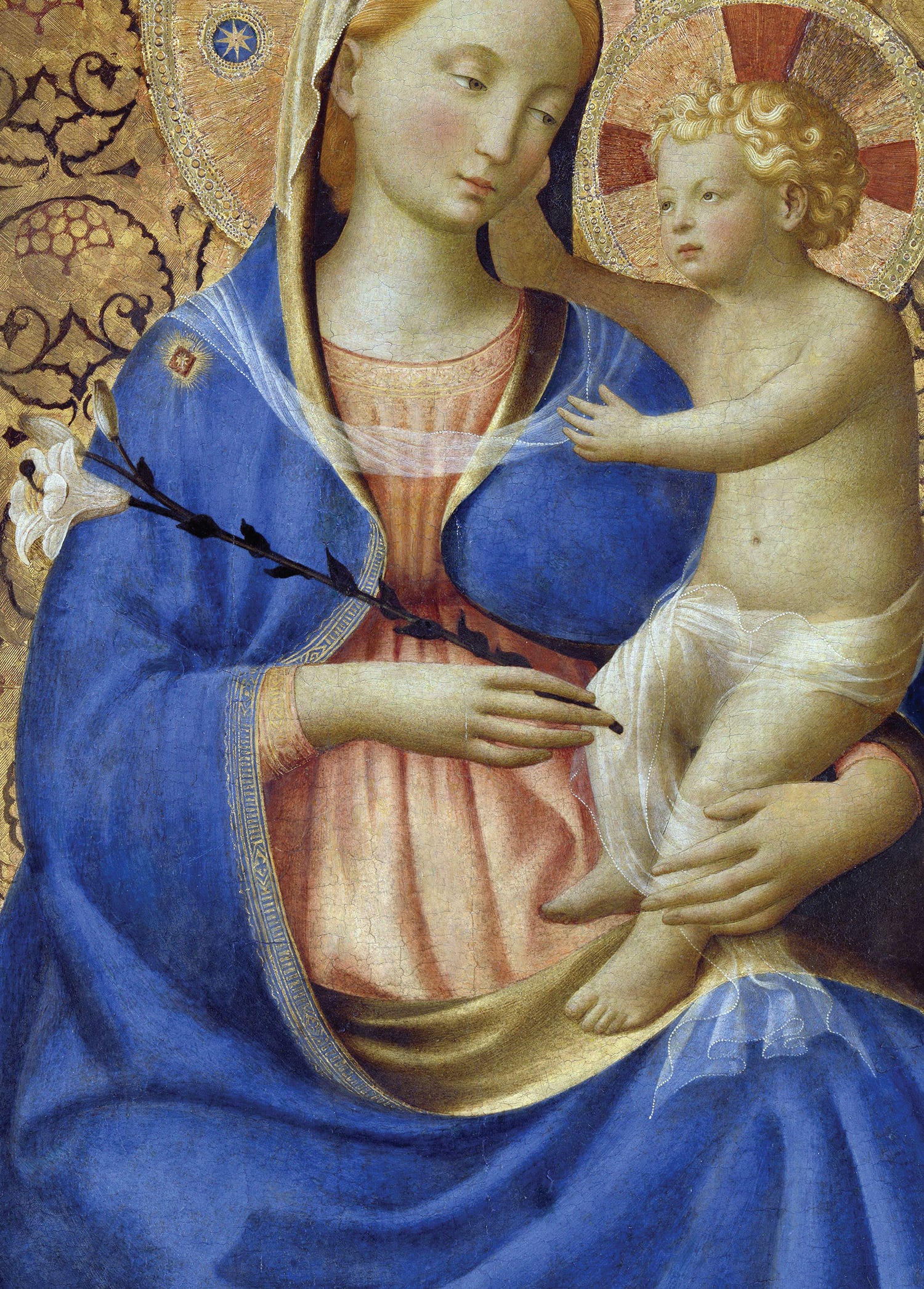 Madonna of Humility - Fra Angelico - Pack of 10 Christmas Cards by Fra Angelico