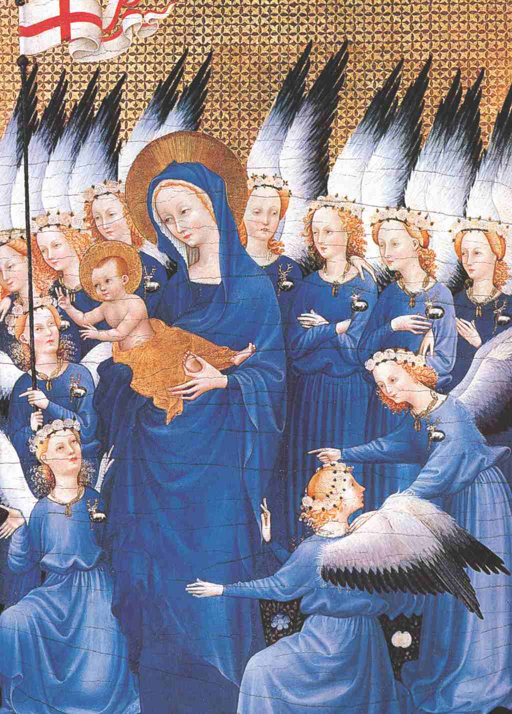 The Wilton Diptych - Unknown Artist - Pack of 10 Christmas Cards by Unknown Artist