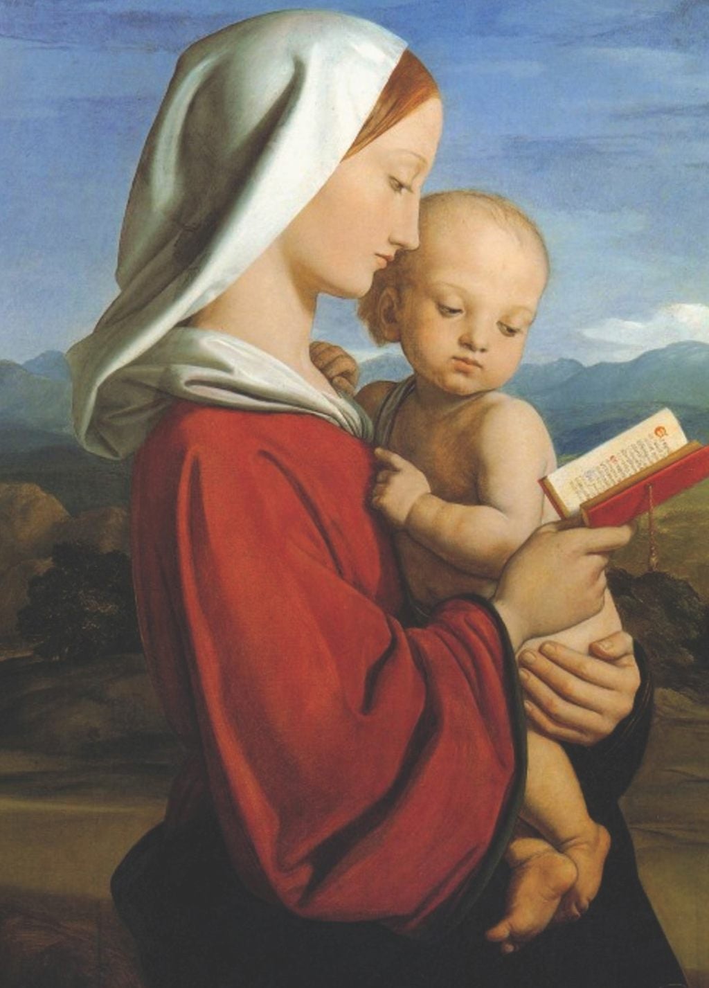 The Madonna and Child - William Dyce - Pack of 10 Christmas Cards by William Dyce