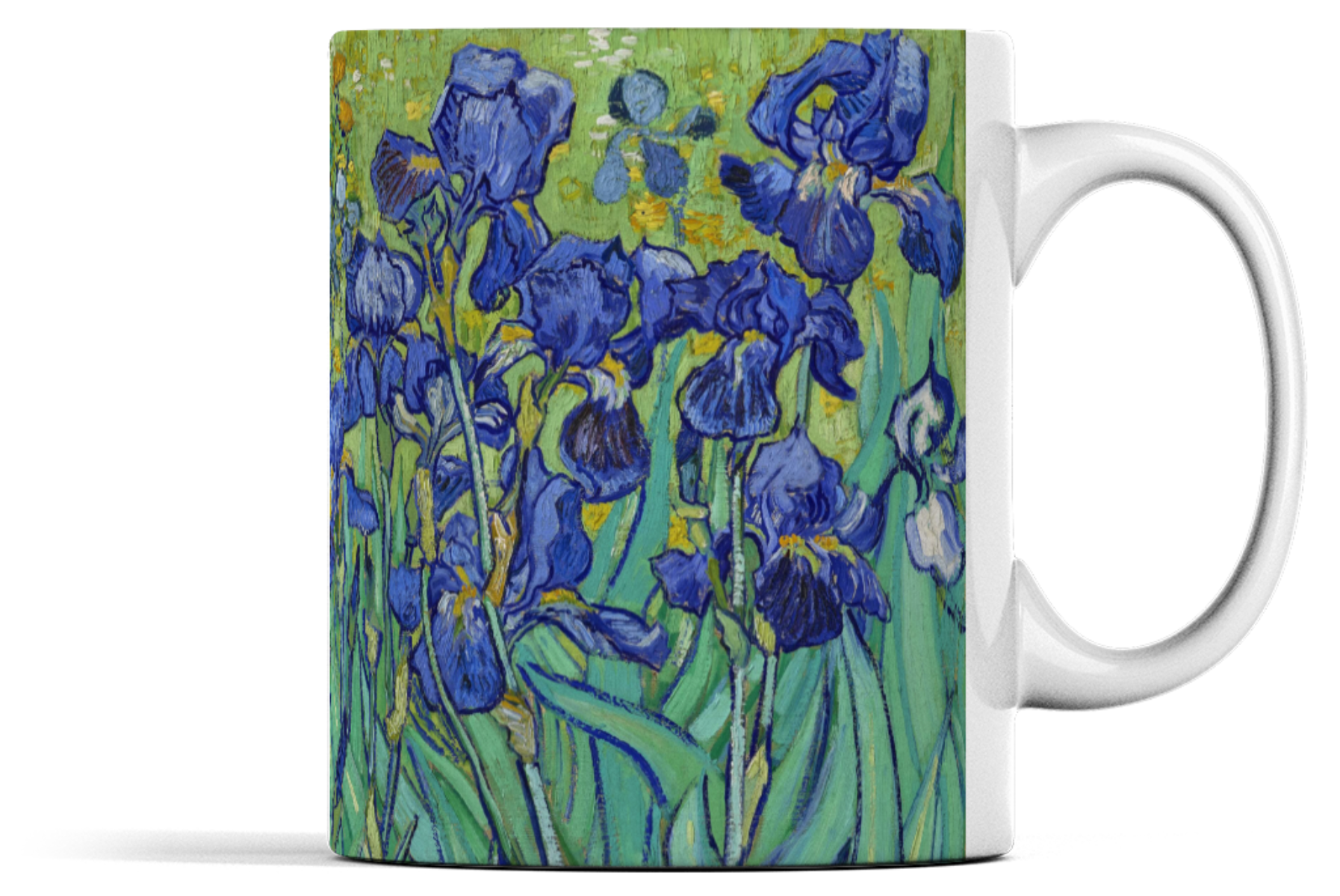 Irises – Vincent Van Gogh - Ceramic Mug by Vincent Van Gogh