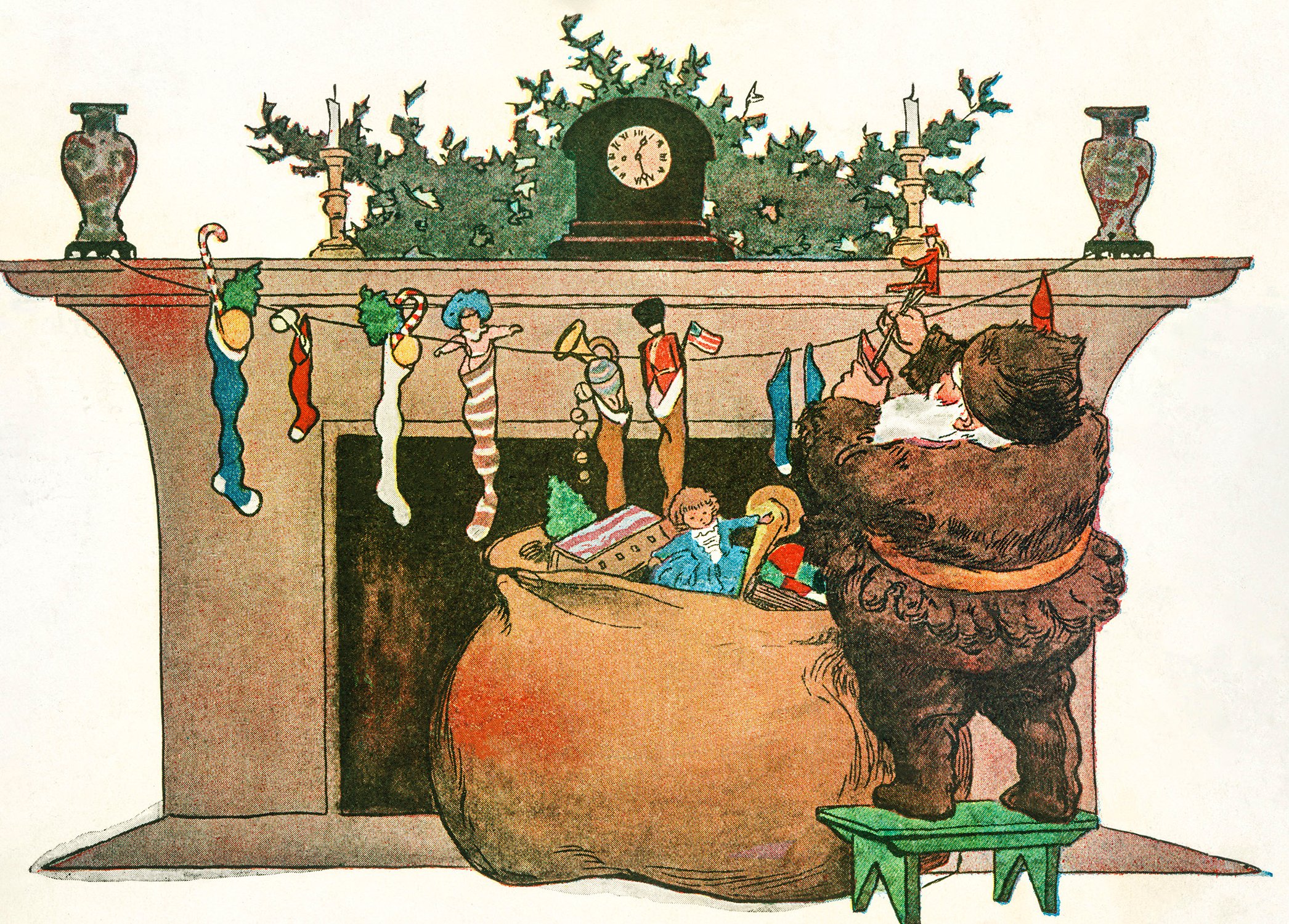 He Spoke Not a Word, But Went Straight to his Work by Jessie Willcox Smith — Pack of Christmas Cards